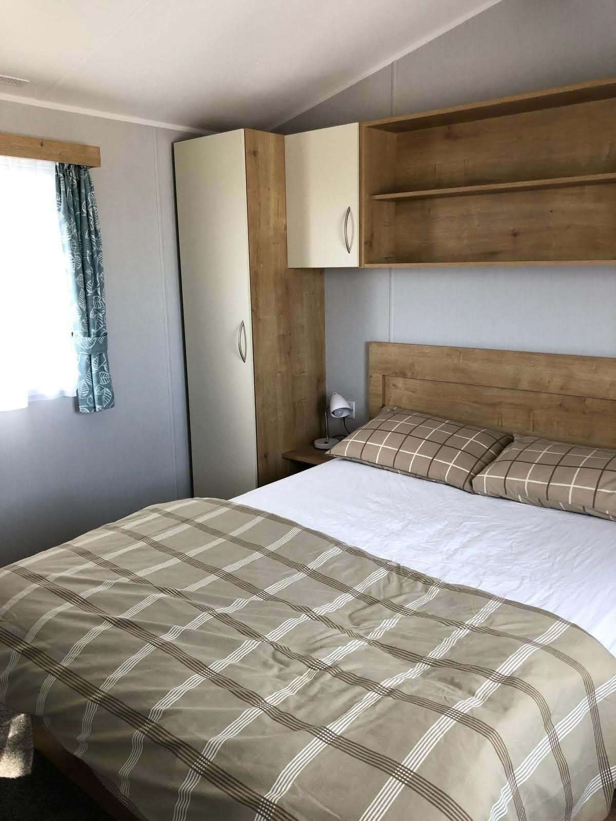 Bedroom in a North Morte Farm holiday home