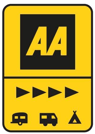 AA pennant for touring caravans, motorhomes and camping