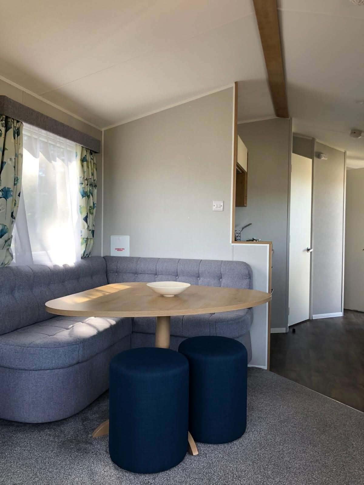 Lounge in a holiday home