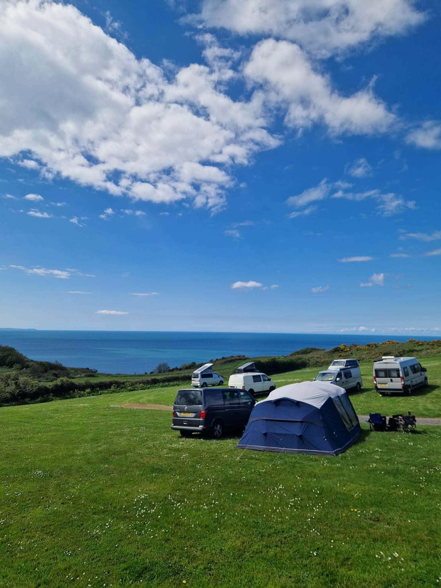 A view along the coast