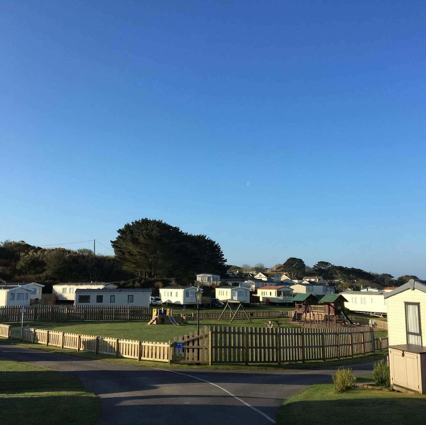 Holiday homes along the terrace