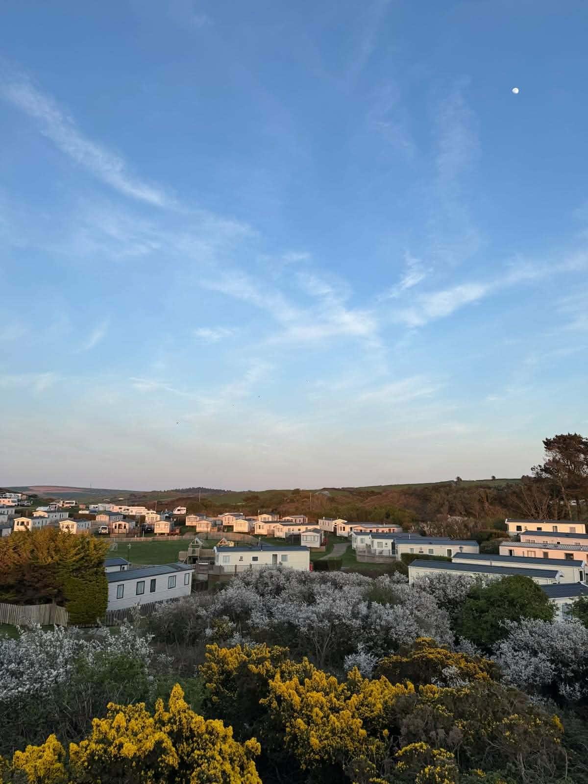 Sea view from the hill